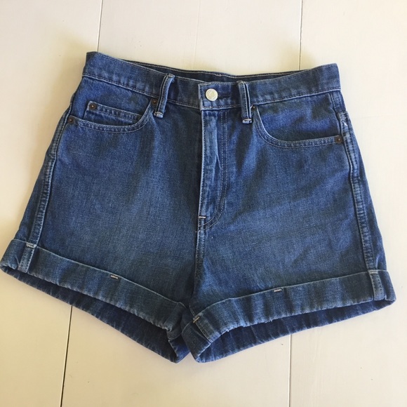 GAP Denim high waisted mom shorts - Picture 1 of 5